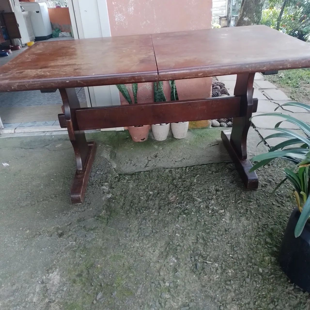 Mesa de jantar em madeira  - Foto 2