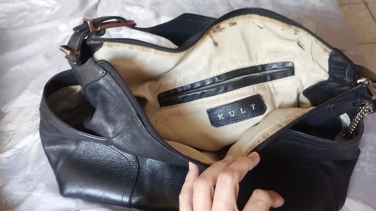 Bolsa de couro bovino  - Foto 2
