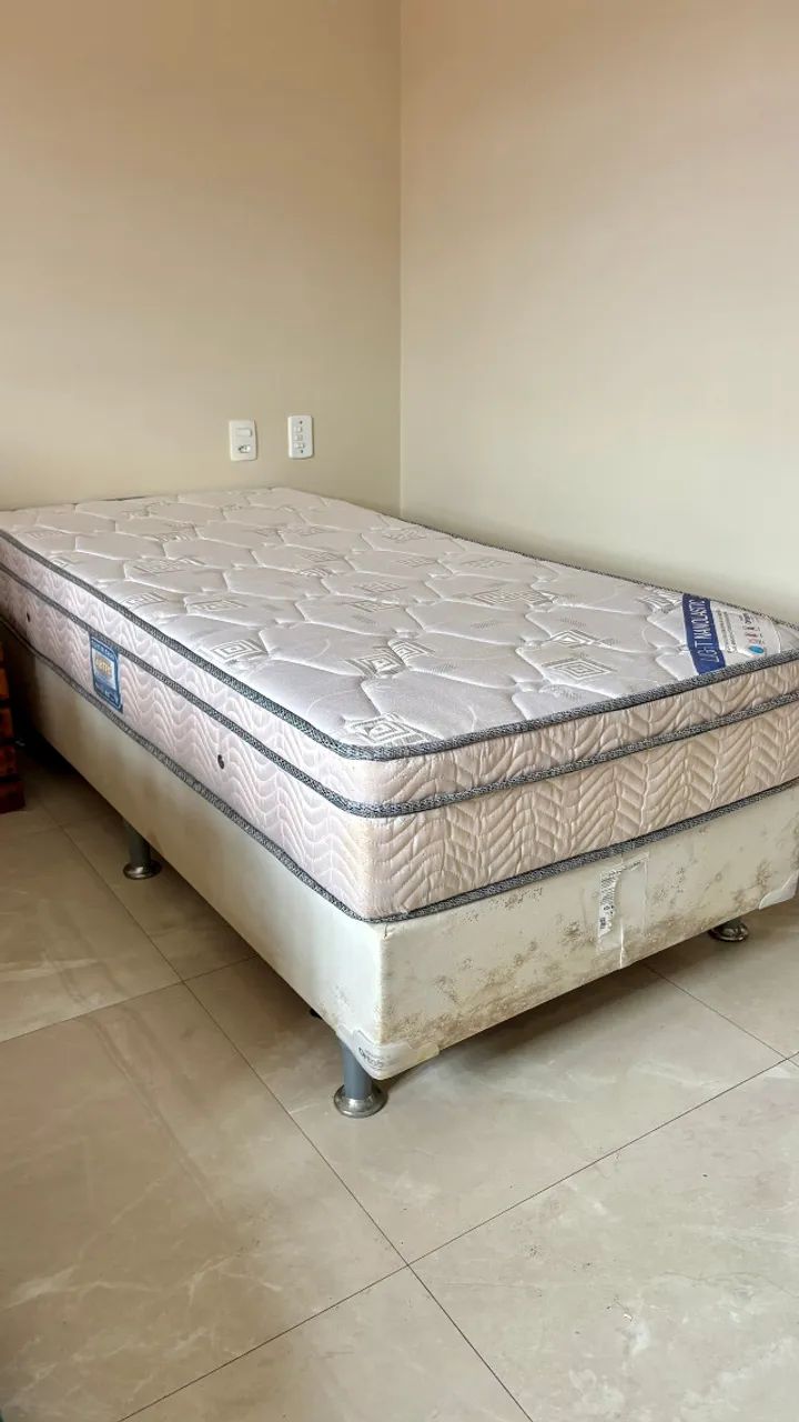 Cama de solteiro completa, temos 2!!! - Foto 2