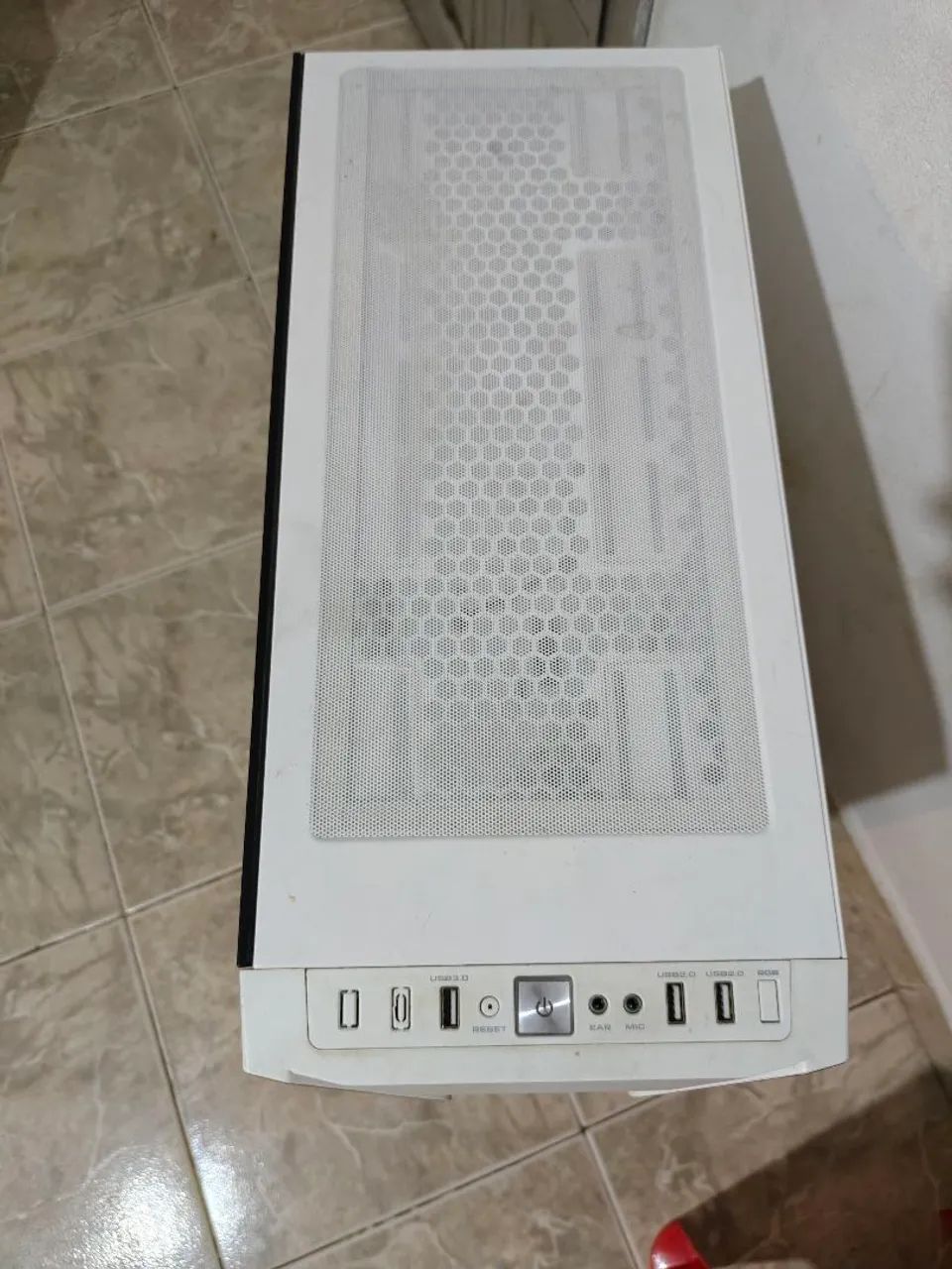 Gabinete gamer THALATHA Draxen branco  - Foto 4