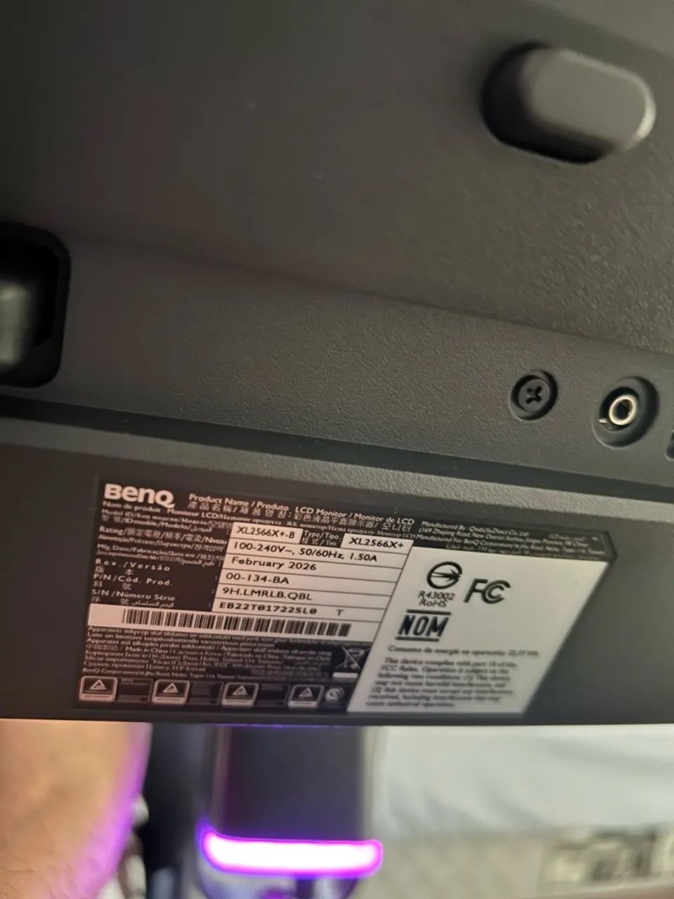 Monitor benq 400hz dyac2 - Foto 2