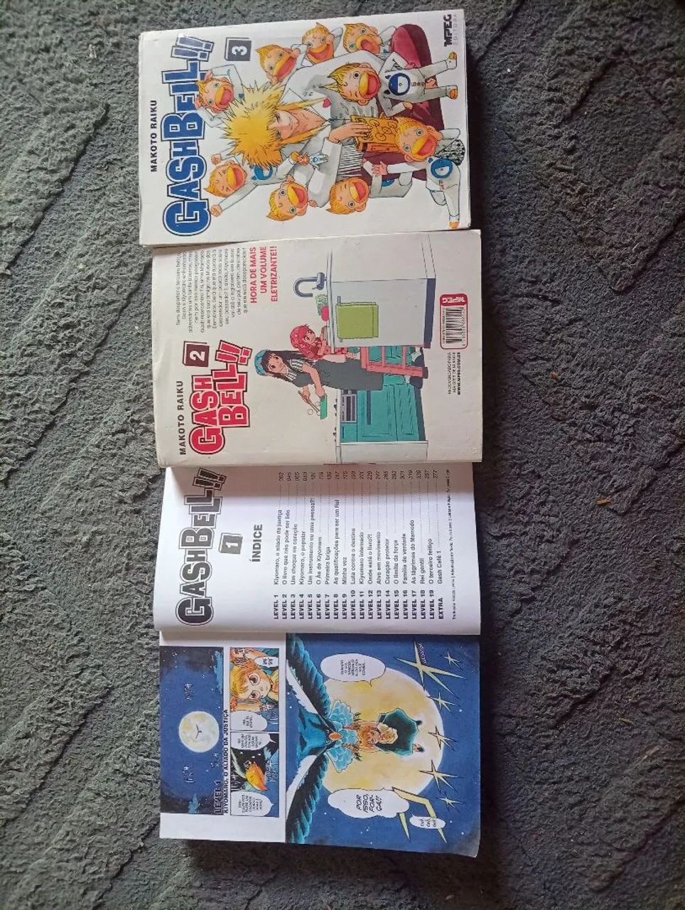 Gash Bell manga vol. 1,2 e 3 - Foto 3