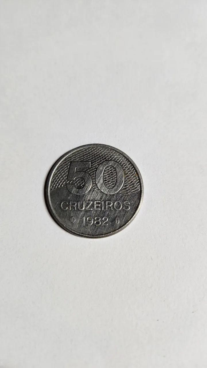 Moeda de 50 cruzeiros 1982
