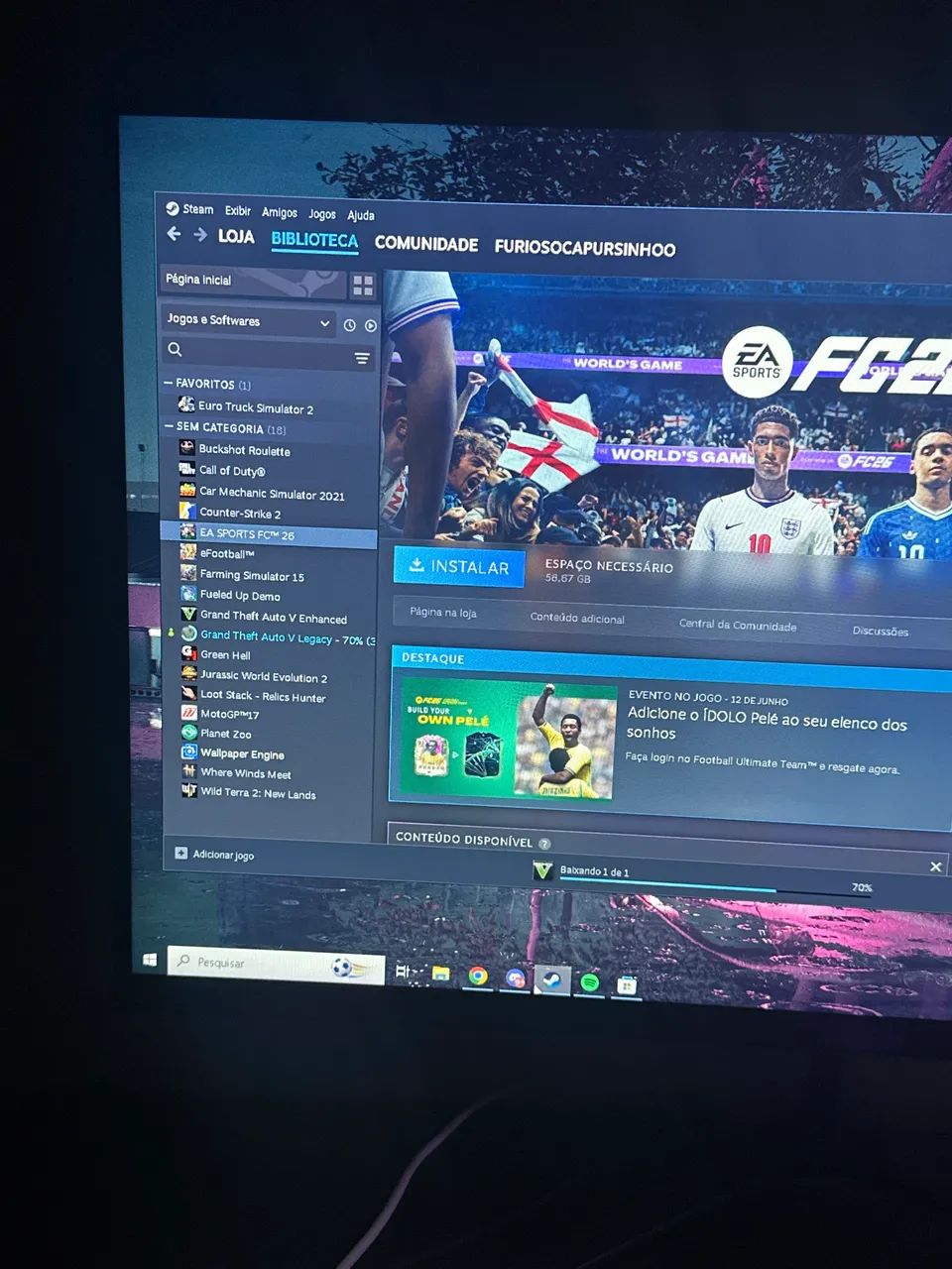 PC GAMER NOVO RODA TUDO! - Foto 2