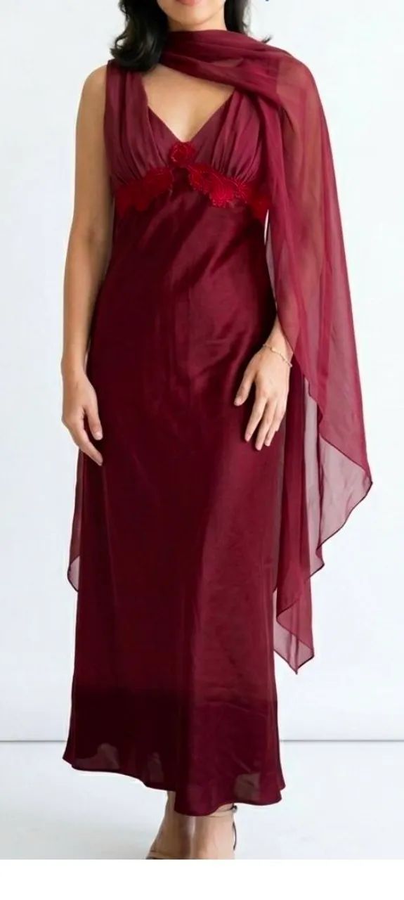 Vestido marsala - Foto 5