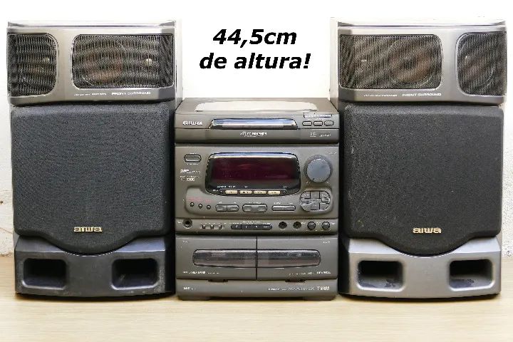 4 caixas Aiwa ENVIO! - Foto 3
