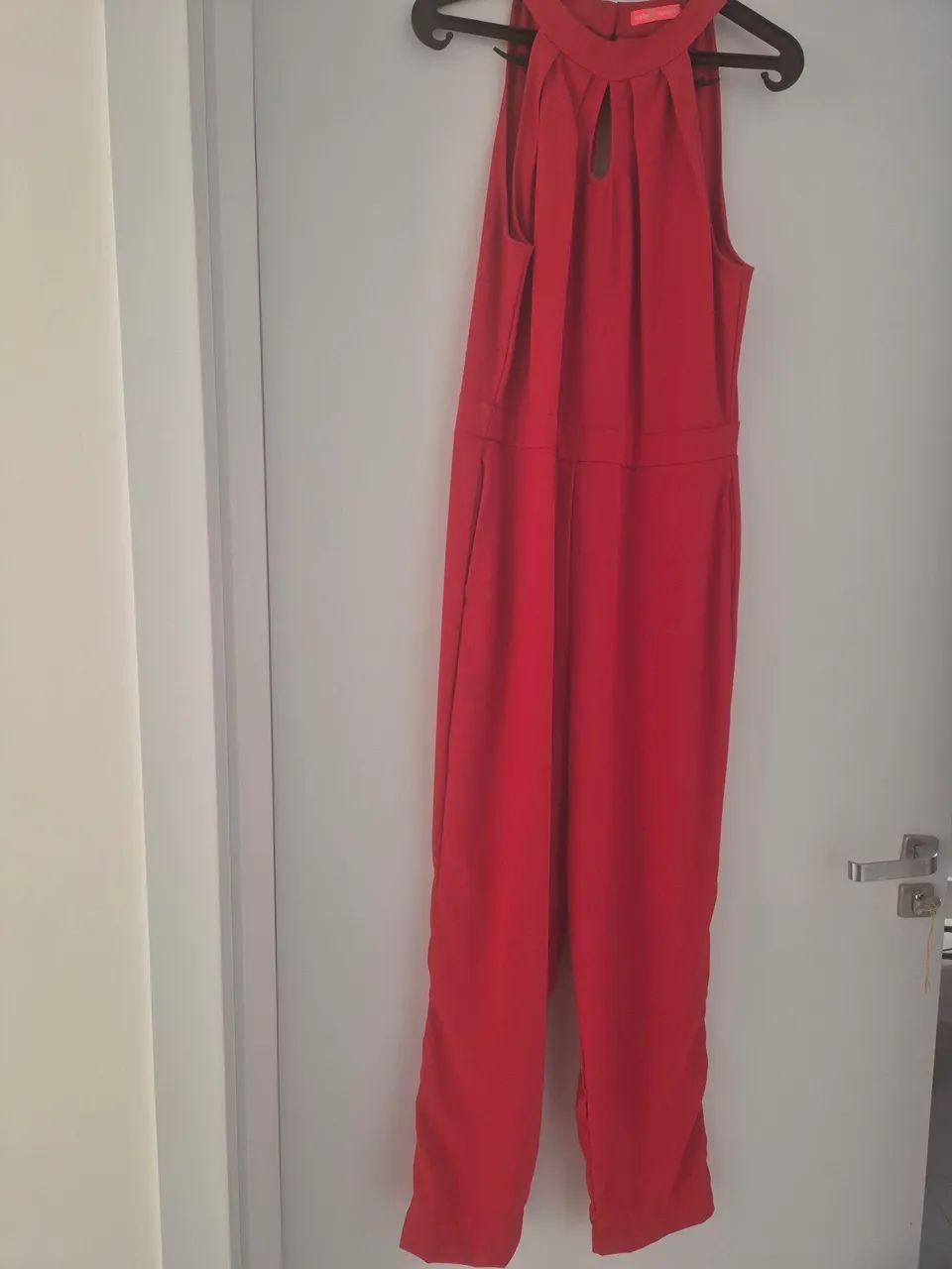 Macacão de verão vermelho