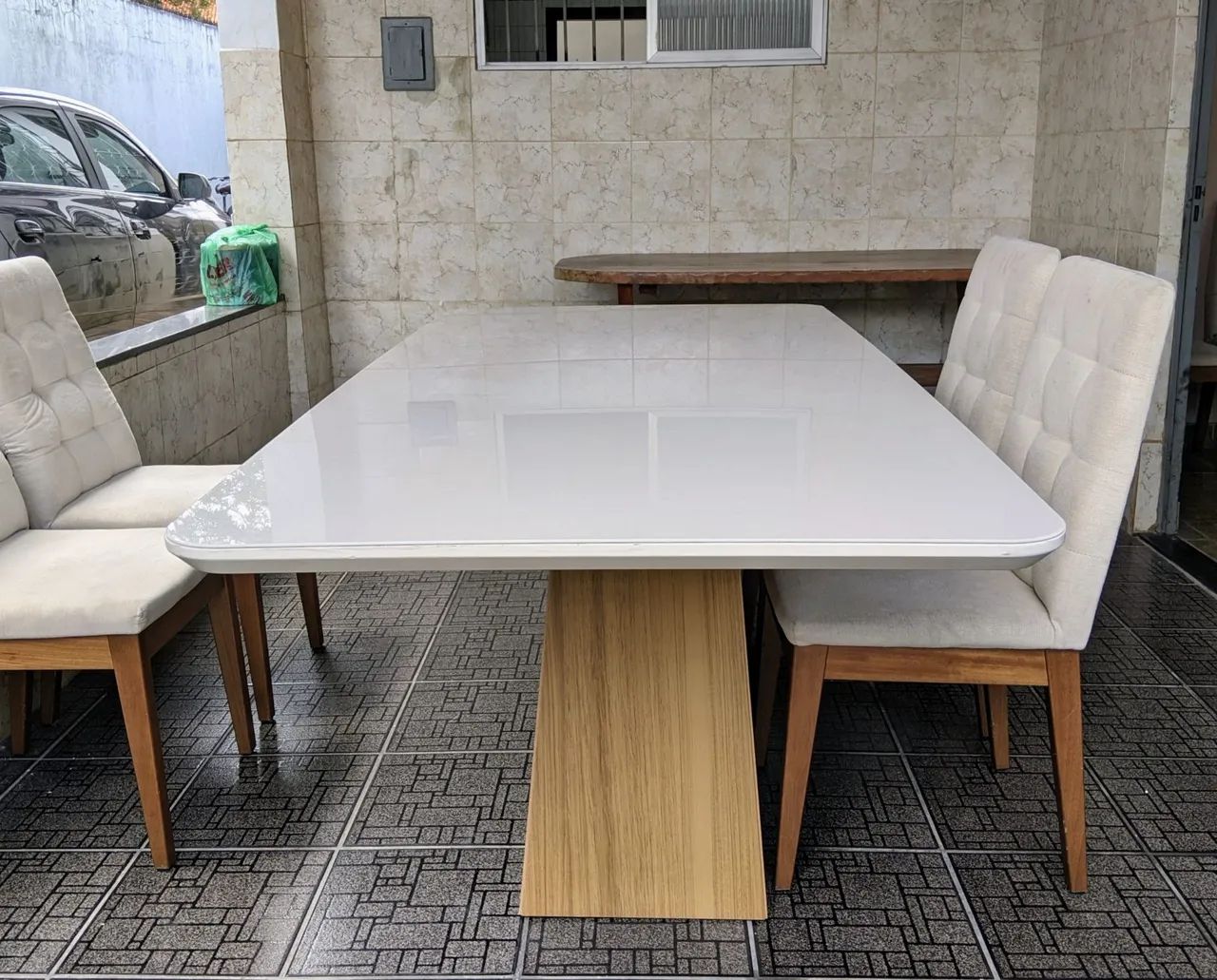 Mesa com 8 cadeiras  - Foto 3