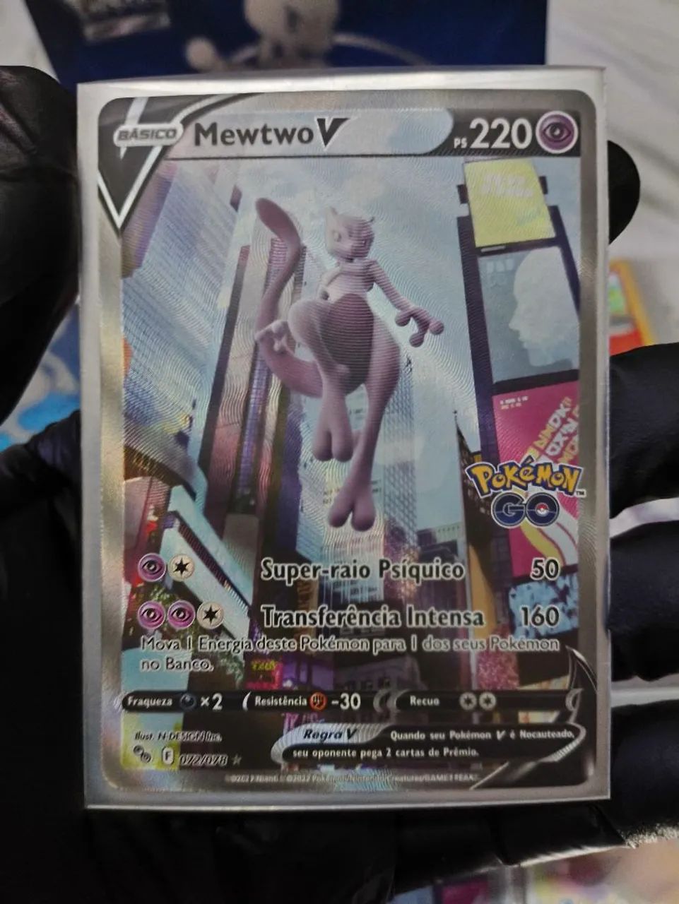 Mewtwo V Pokémon TCG/Pokémon Go (NM)
