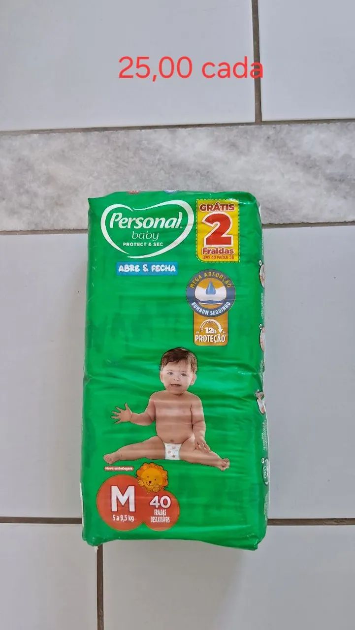 Fralda descartável M