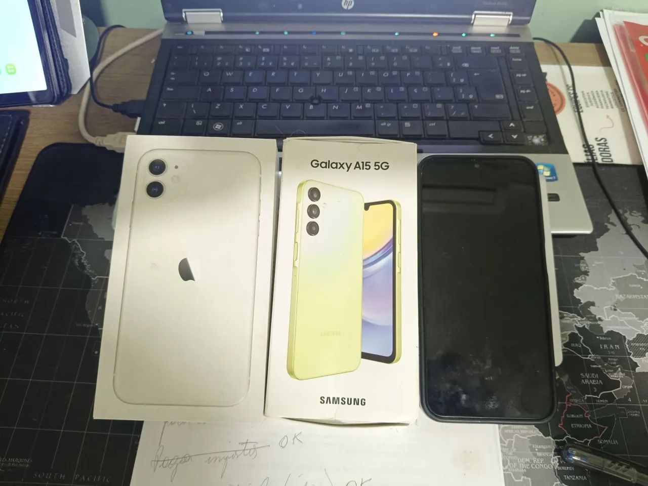 Celulares iPhone 11 64g Samsung a14 e Samsung a15  semi novos  - Foto 5