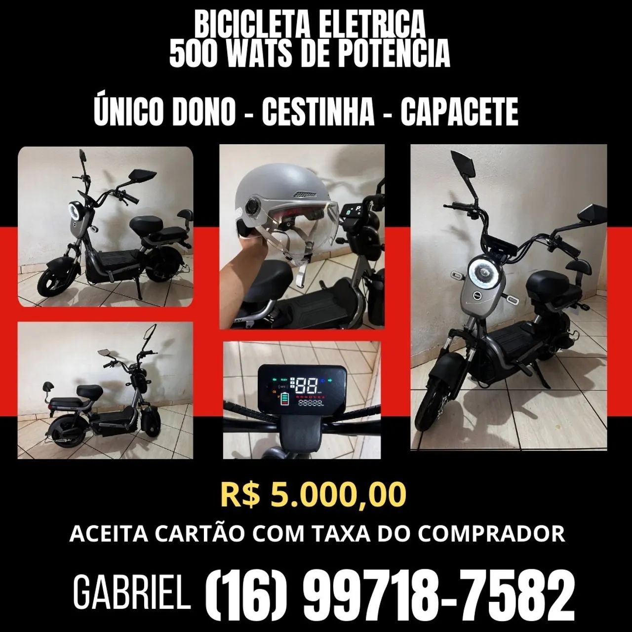 Scooter elétrica 