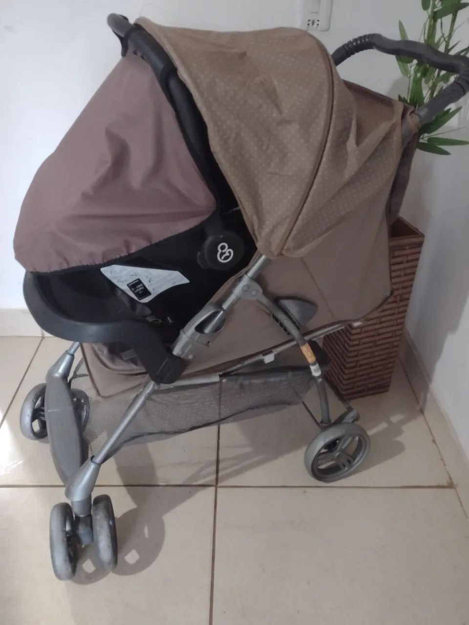 Carrinho+ bebê conforto  - Foto 2