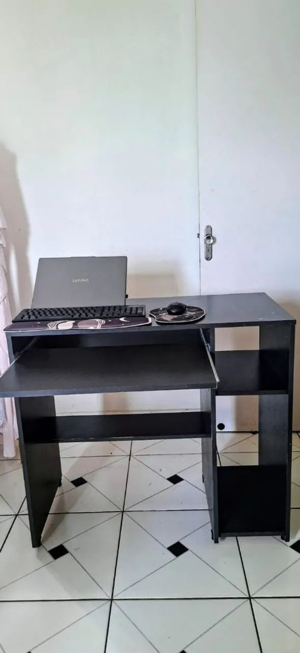 Escrivaninha preta  - Foto 2