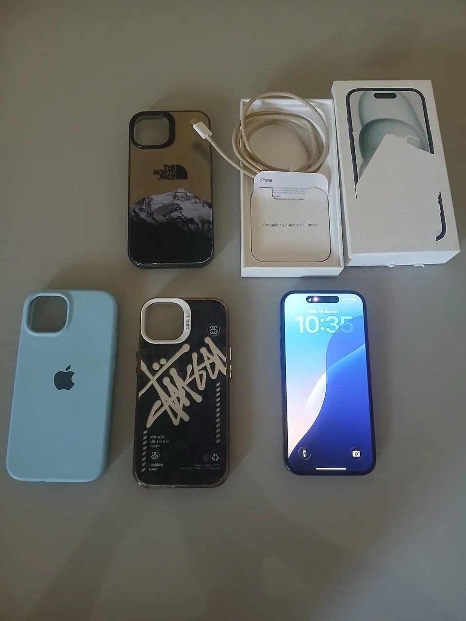 iphone 15, 128GB  Preto. todo original  - Foto 4