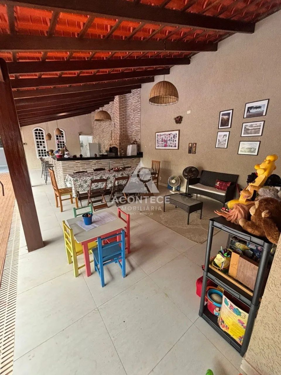 Casa Térrea + 3 Suítes + Com Laje + Lazer com Piscina! Morada Colonial, Nova Colina, Sobra - Foto 4