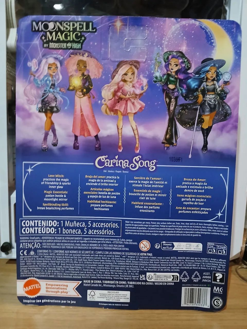 Pronta entrega Monster High Moonspell Magic Carina Song - Foto 2