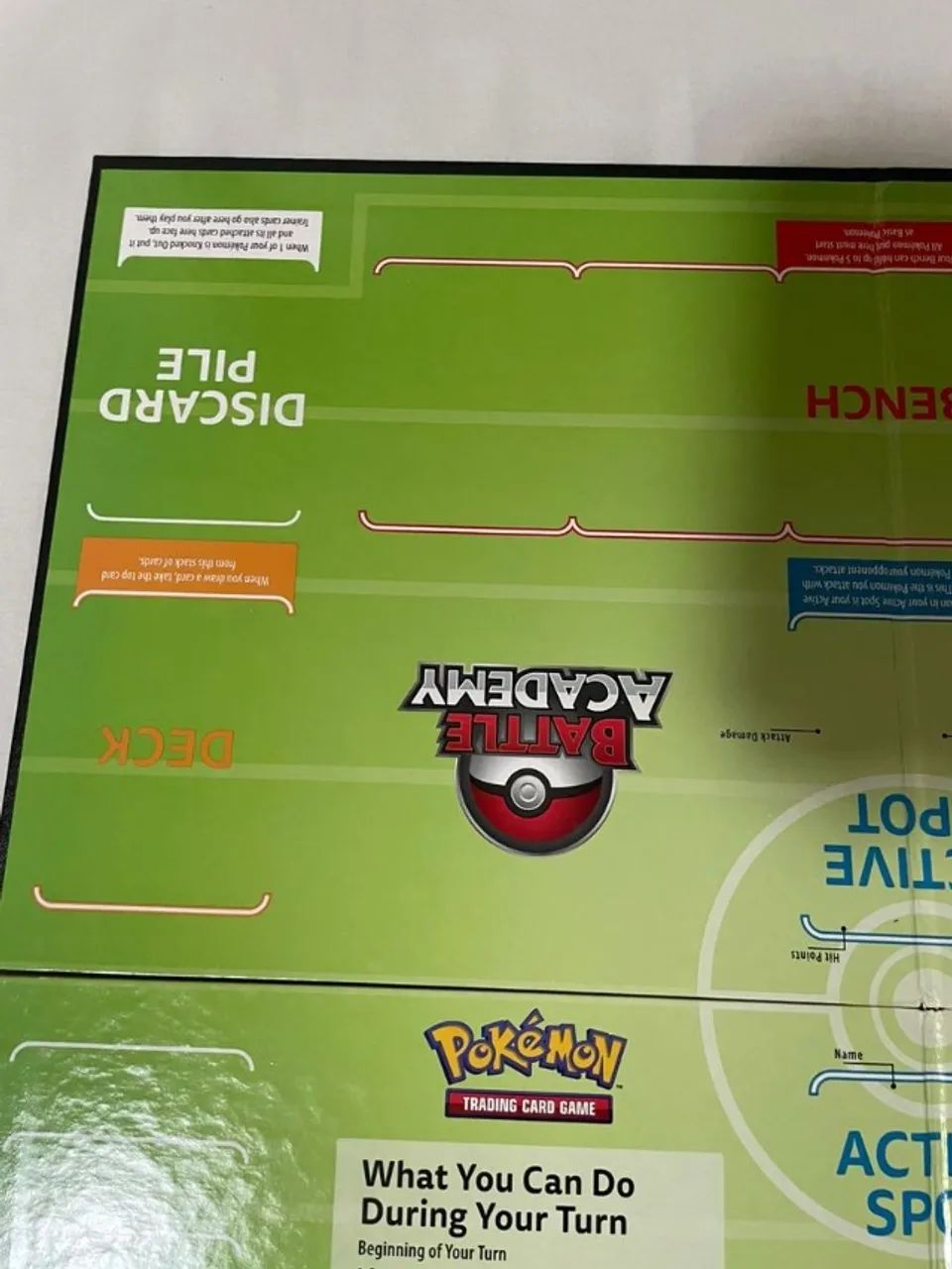  tabuleiro de jogo do pokémon tcg battle academy. - Foto 2