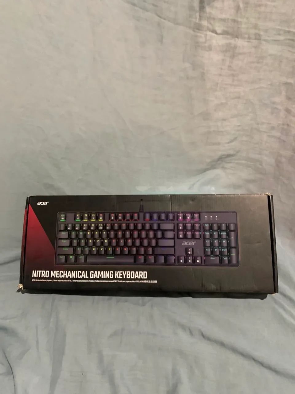 teclado acer nitro mechanical gaming keyboard - Foto 3