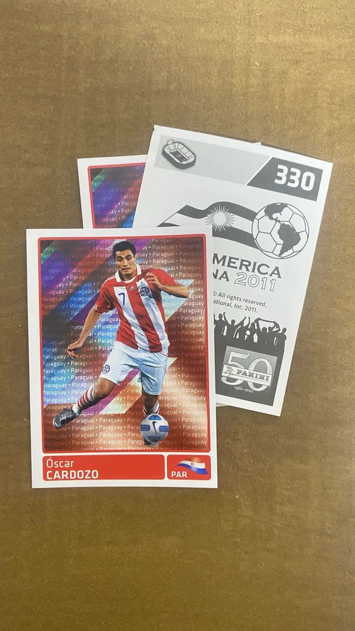 Figurinhas Copa America - Oscar Cardoso  - Foto 4