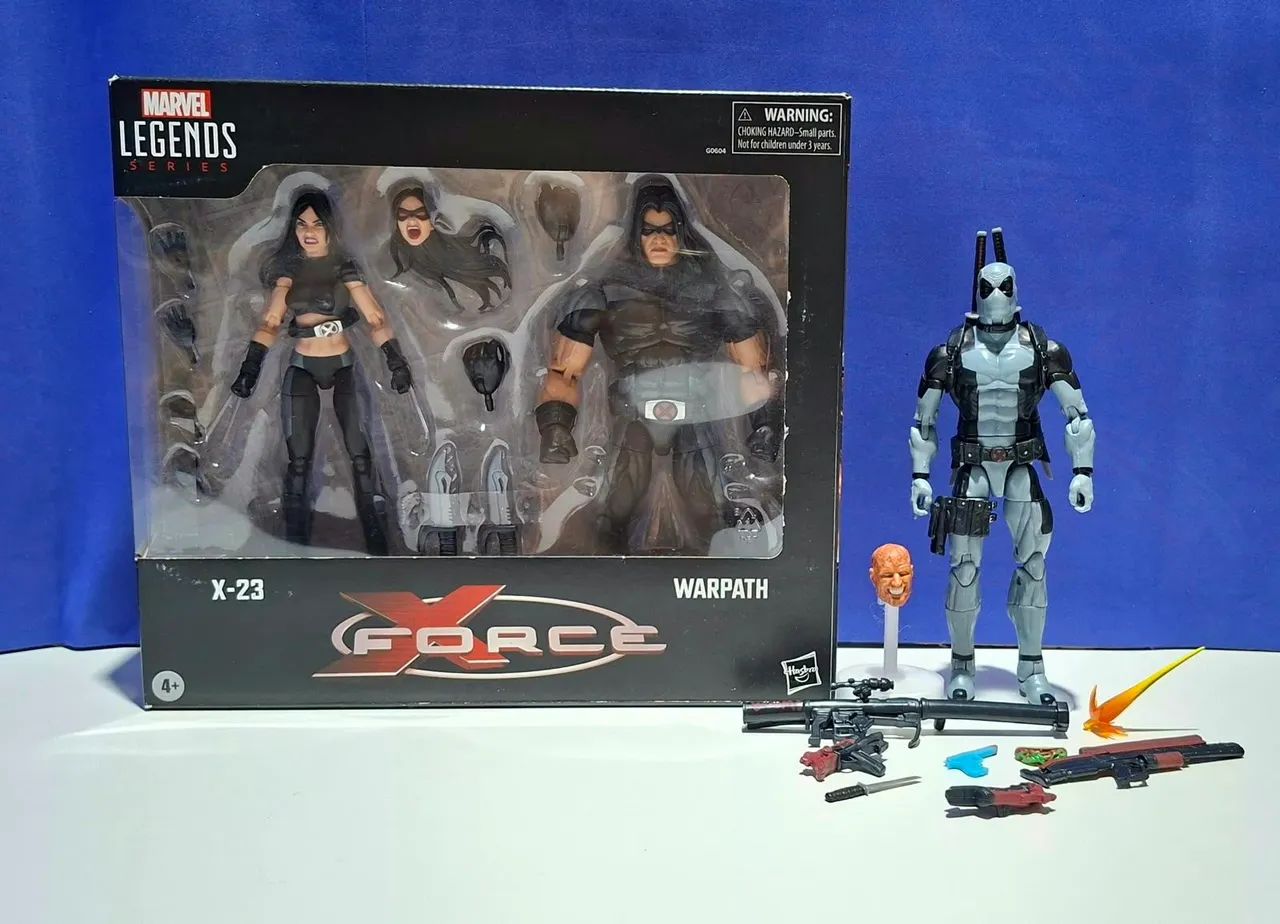 Marvel Legends Lote XForce - X23 Apache e Deadpool - Foto 2