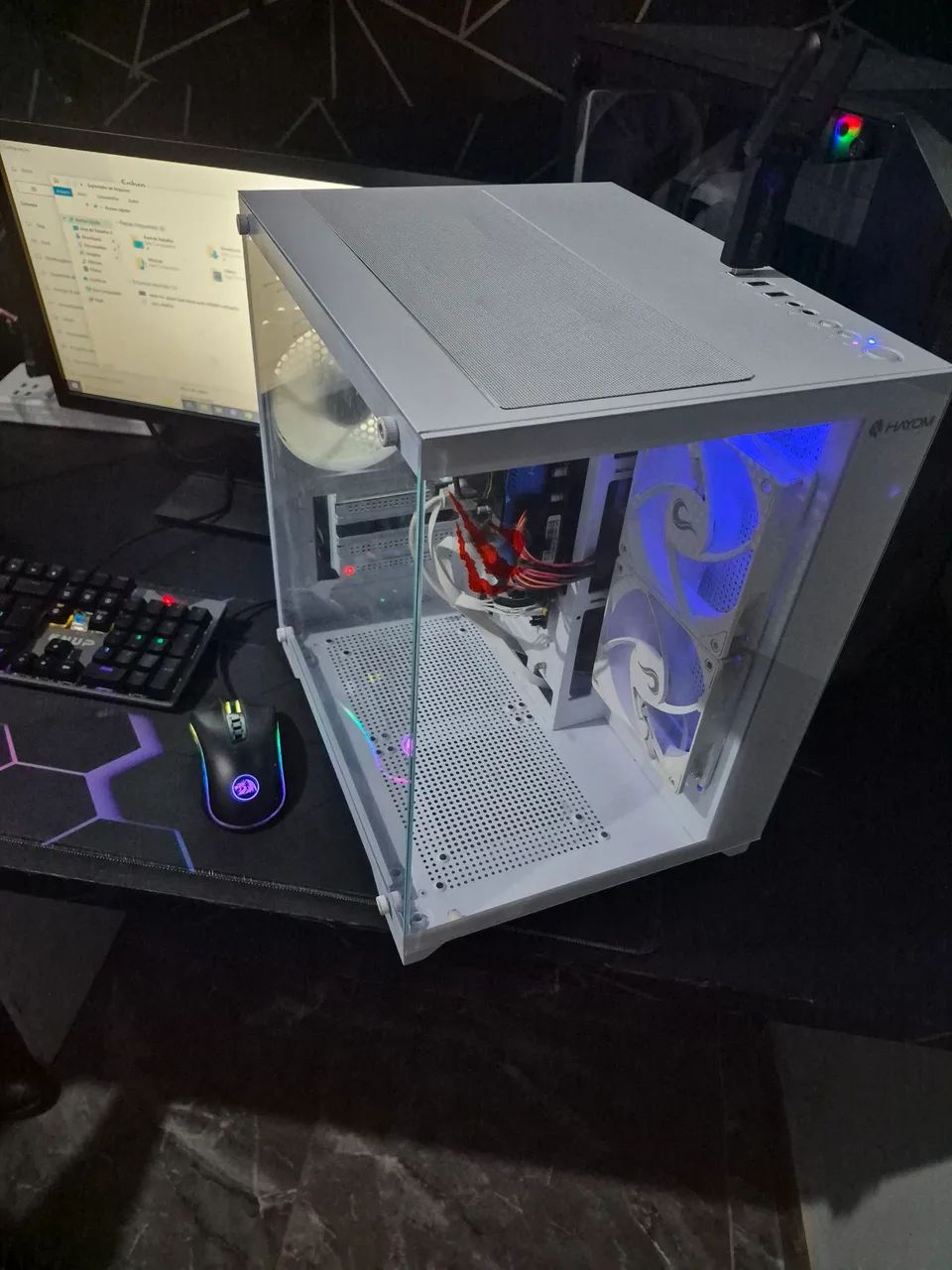 Pc gamer branco Rgb - Foto 4