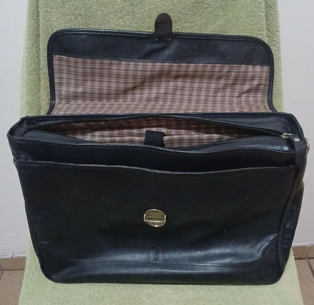 Bolsa executiva em couro. - Foto 2