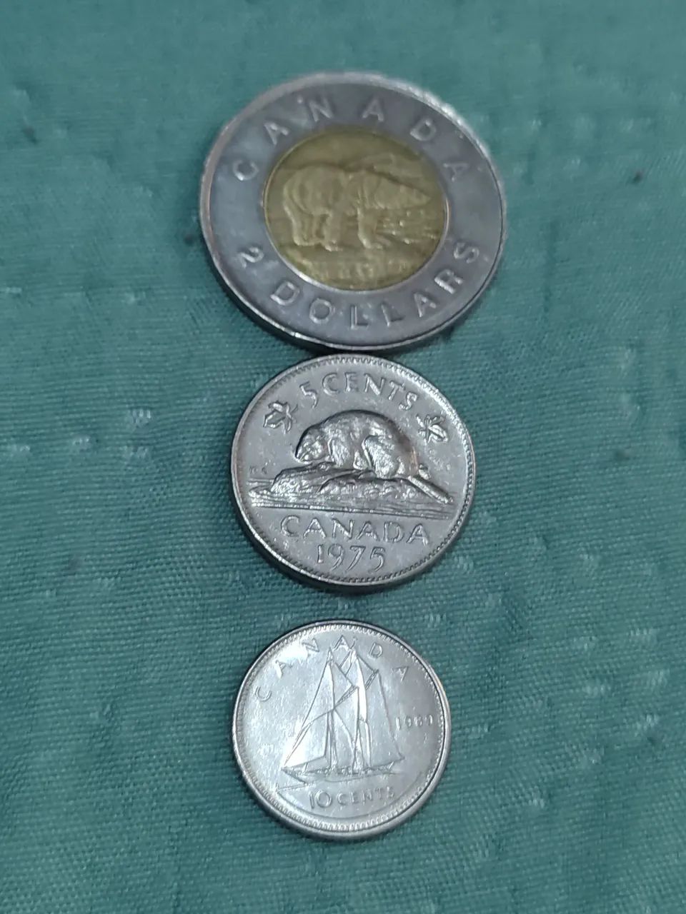 Moedas antigas do Canadá - Antiguidades - Jaçanã, São Paulo