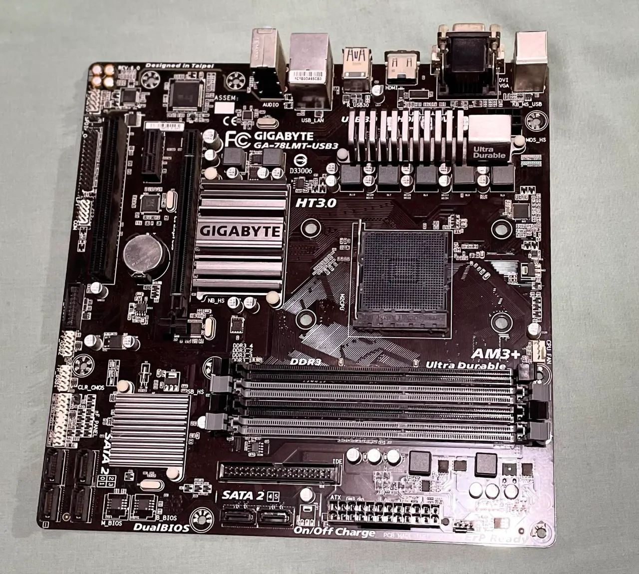 Placa mãe ga 75lmt usb3 