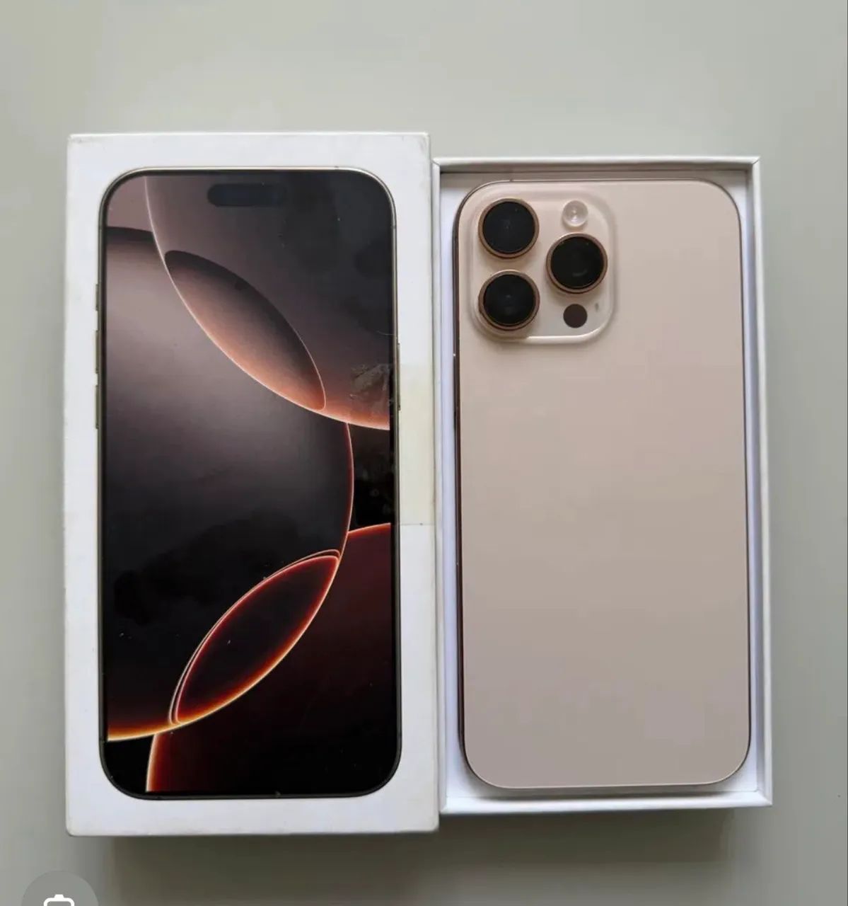 iPhone 16 pro 256 Gb desert titanium - Celulares e Smartphones