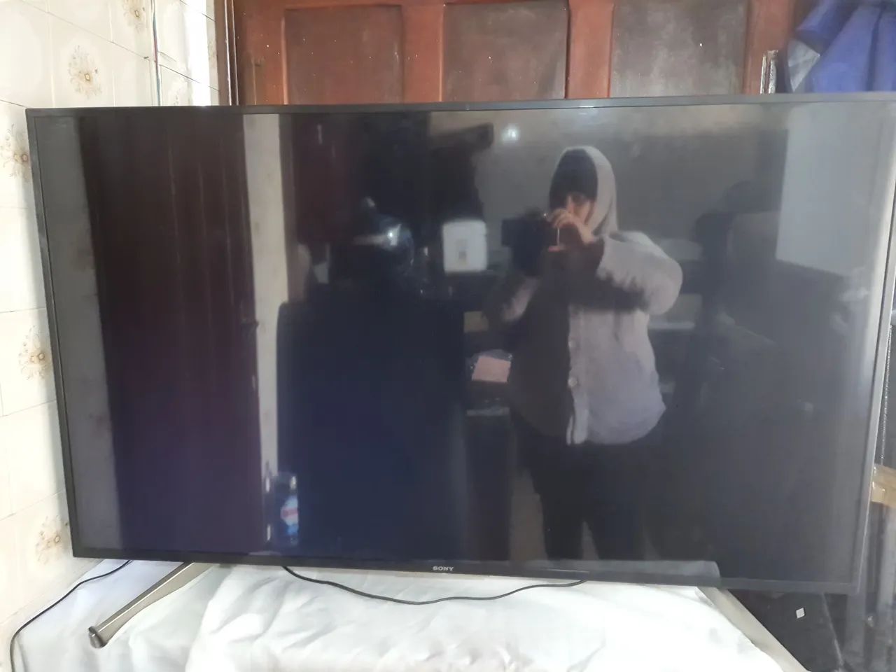 Smart Tv Led 55 Polegadas Sony Kd-55x755F Ultra HD 4K Não Liga! Pra Consertar.
