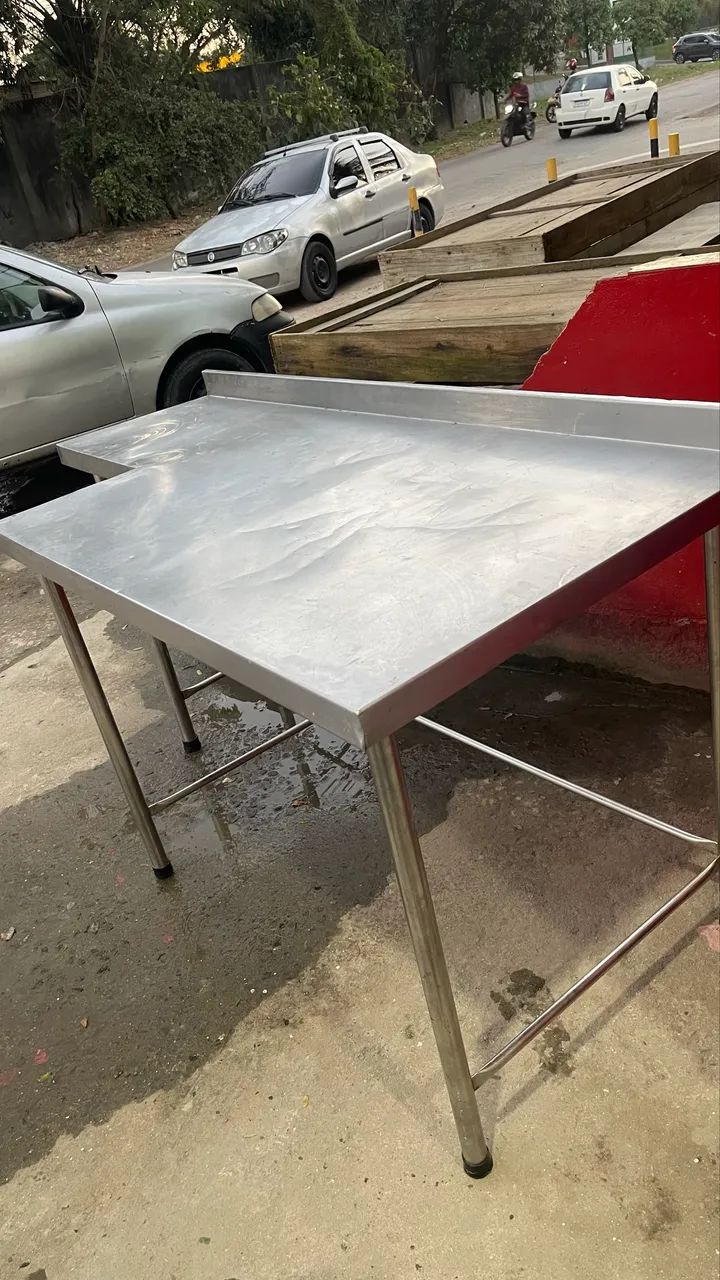 Bancada de inox 