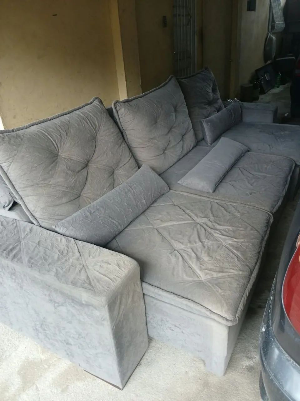 Vendo sofá 3 lugares  retrátil  - Foto 2