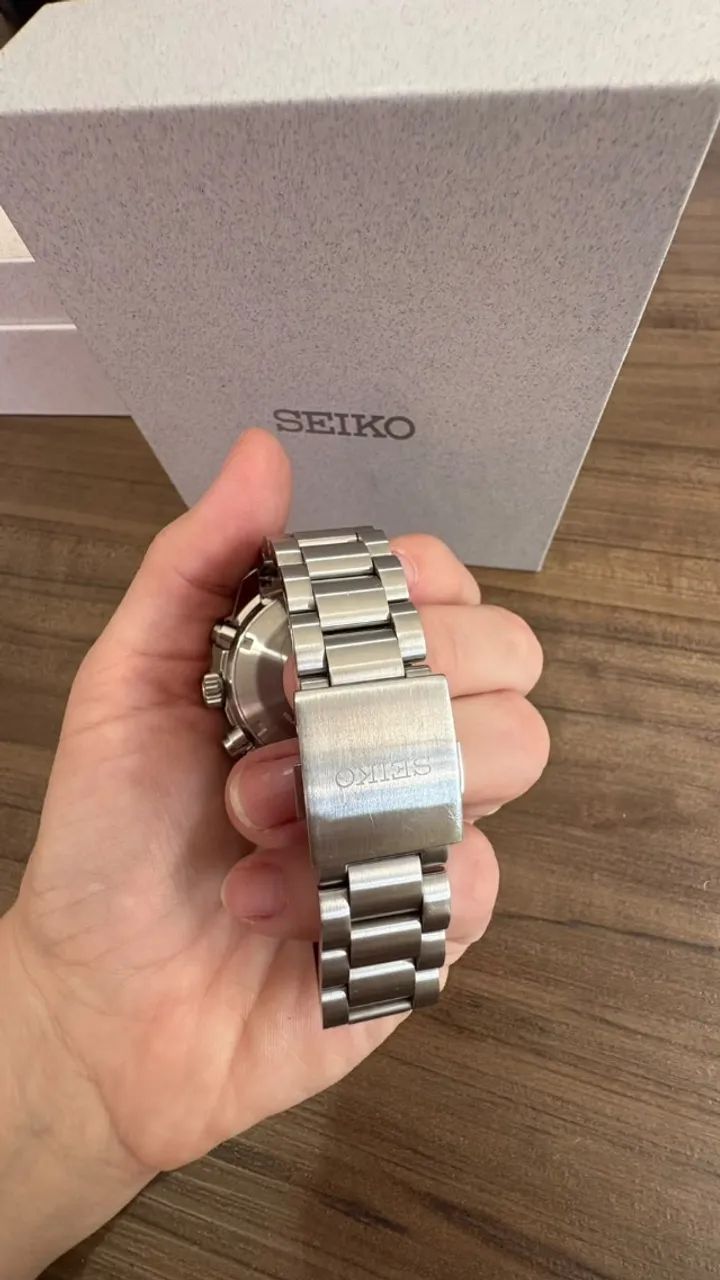Relógio Seiko Prospex Speedtimer Solar Chronograph SSC911P1 - Foto 5
