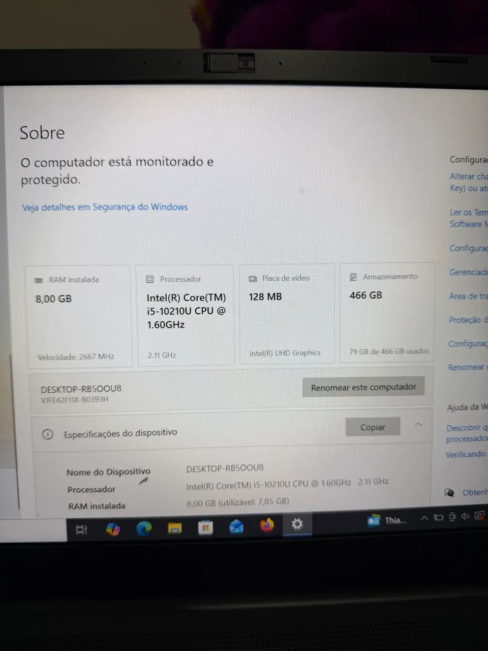 Notebook Vaio - FE14 - 14,1polegadas - Pouco usado  - Foto 3