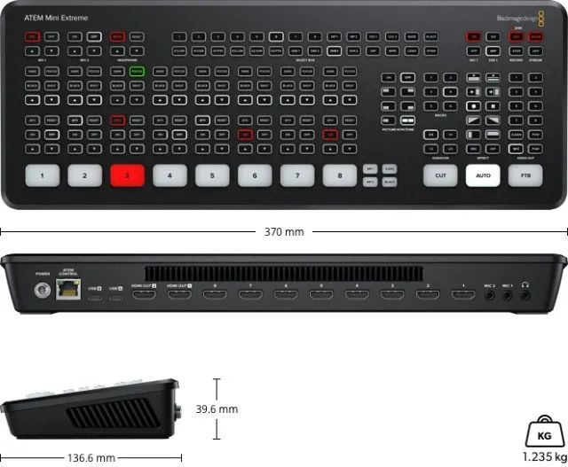 Blackmagic Atem Mini Extreme Hdmi - Oportunidade ! - Foto 4