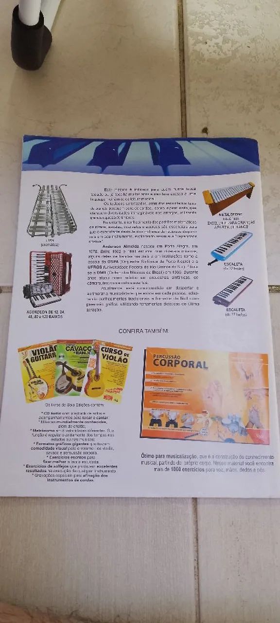 Curso de Teclado com cd volume 1 - Foto 2