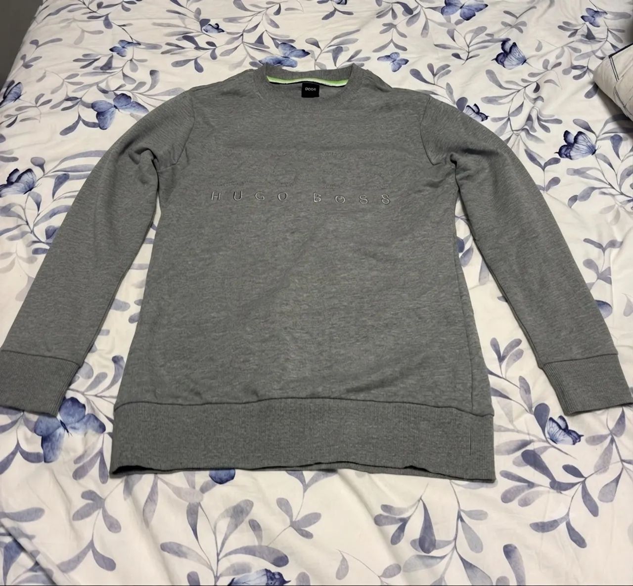Moletom sem capuz hugo boss