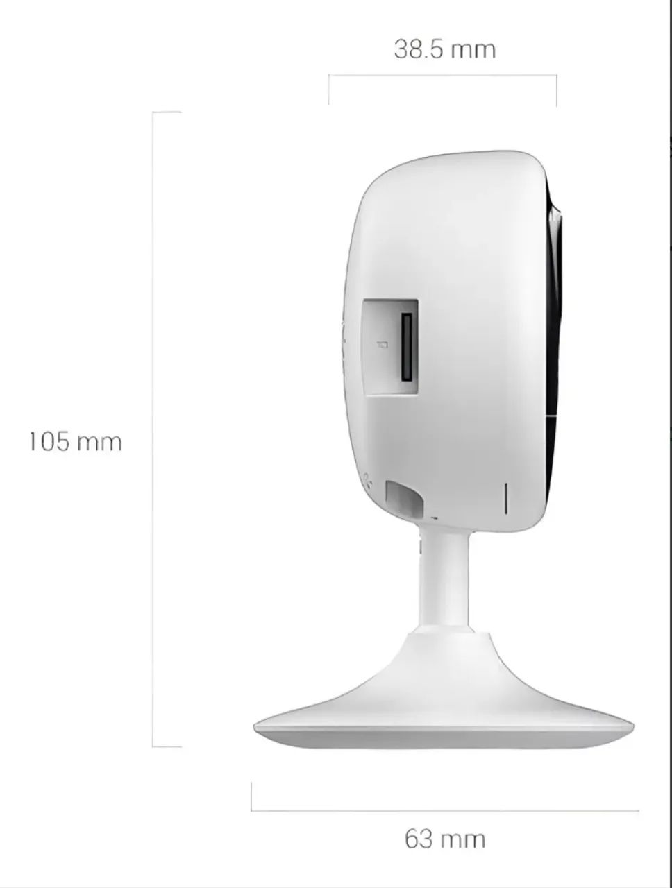 Câmera de Segurança Wi-Fi Ezviz CB1 1080p Sem Fio com Audio com Bateria - Foto 3