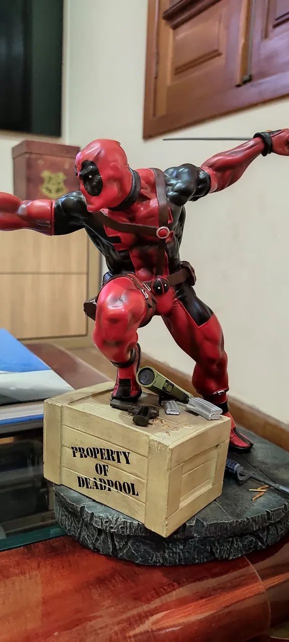 Deadpool Fine Art 1/6 - Kotobukiya (SEM O MINI DEADPOOL) - Foto 2
