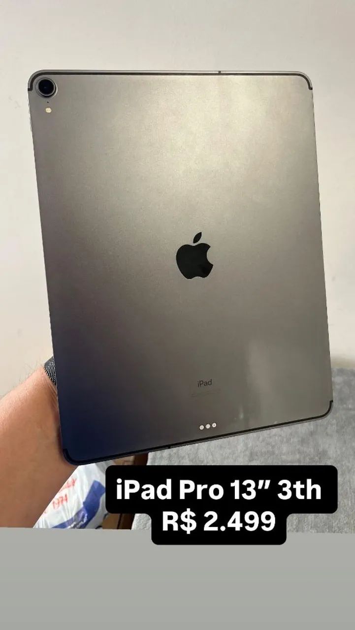iPad pro 13 polegadas 3th 64gb