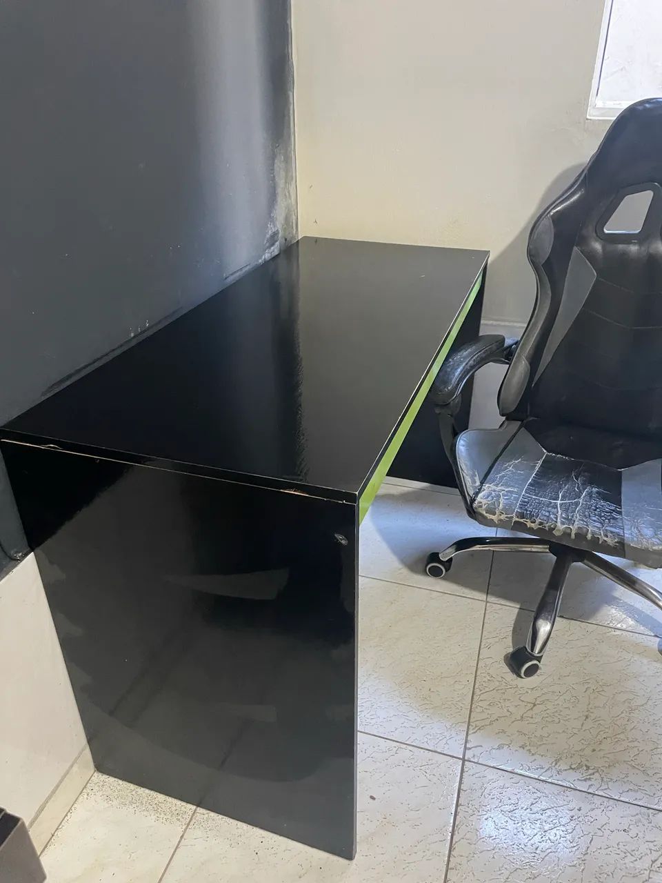 Mesa gamer e cadeira de brinde  - Foto 2