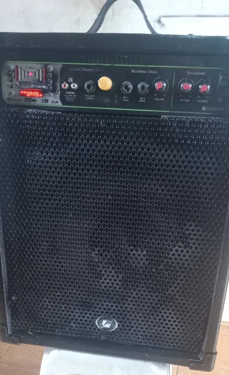 Caixa de som frahm 80w RMS  - Foto 5