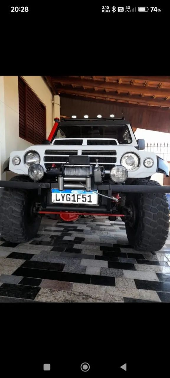 JPX Jipe Montez 4X4 CD Teto Rígido Diesel 1996