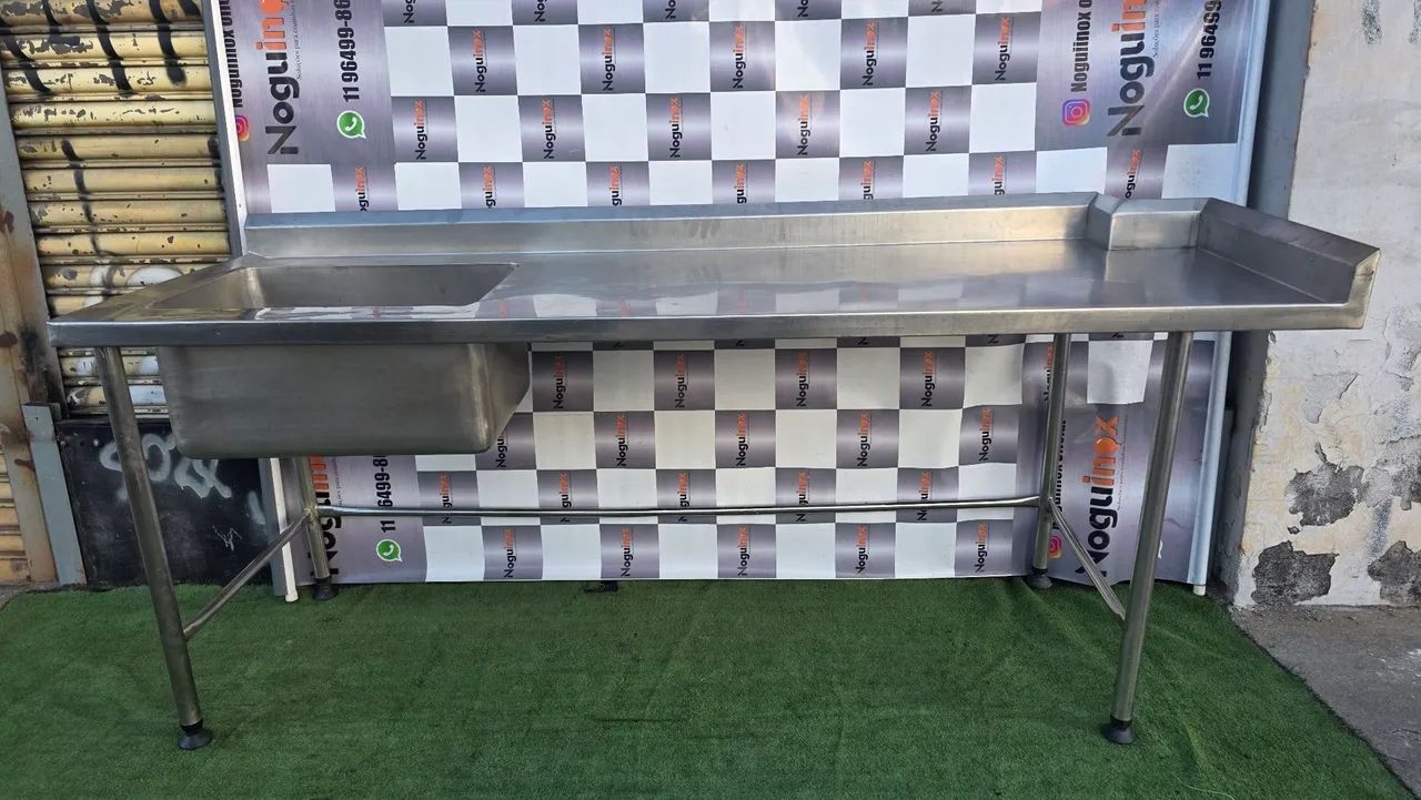 Pia industrial inox 304  - Foto 3