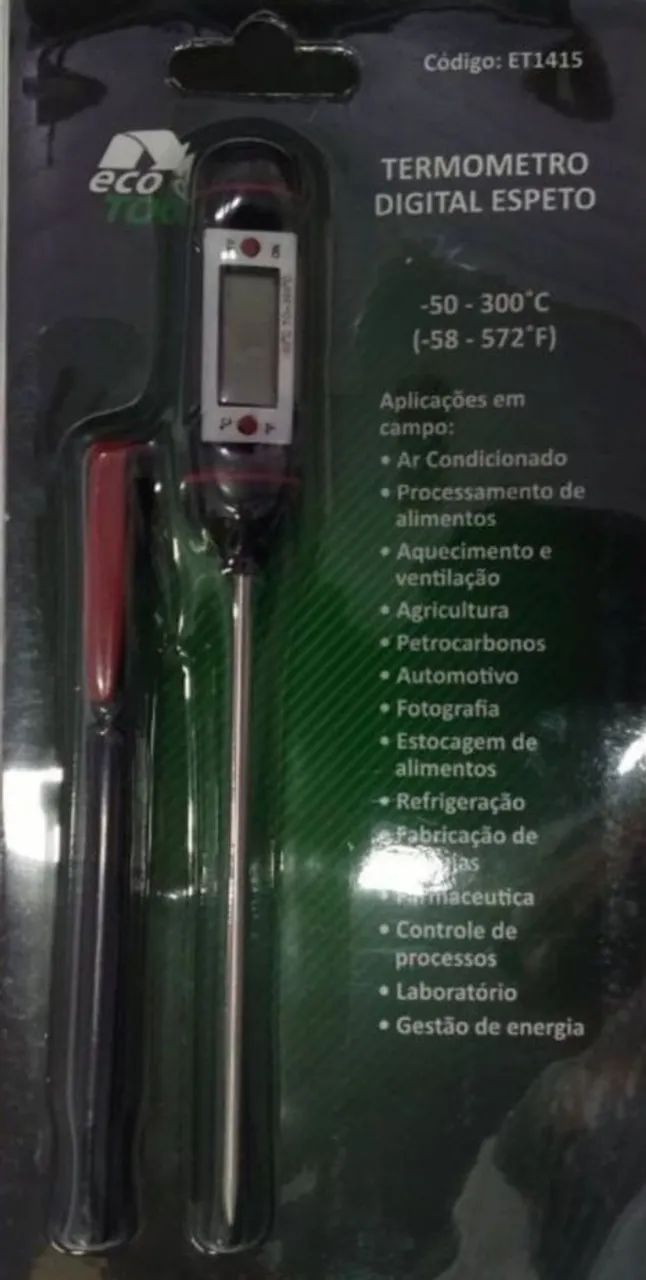 Termômetro Digital Espeto Eco Tools