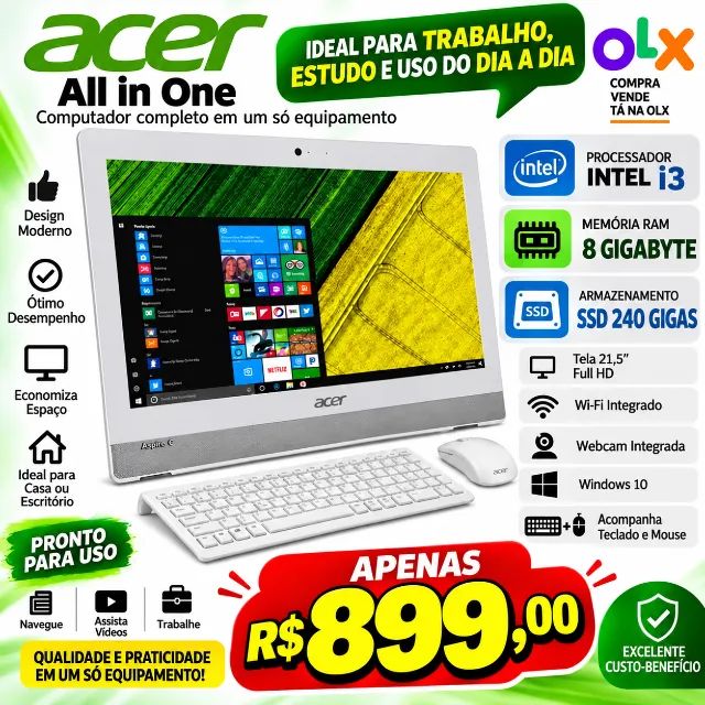 COMPUTADOR ALL IN ONE