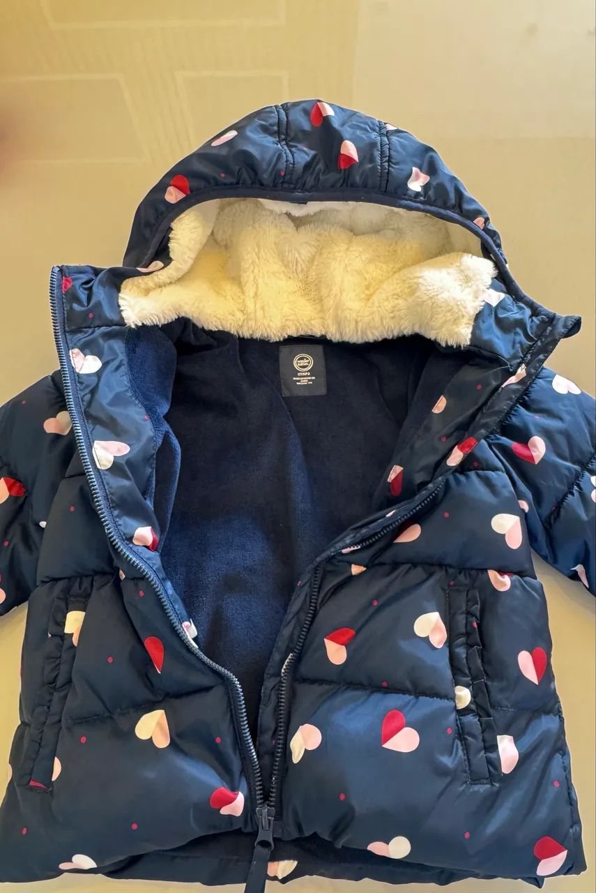 Jaqueta puffer forrada wonder nation 3T - Foto 3