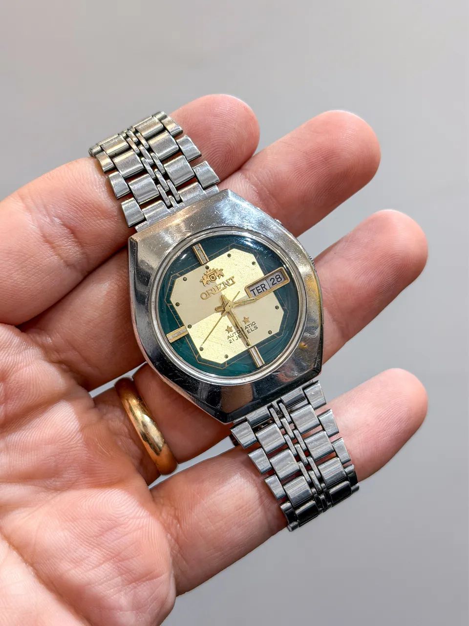 Orient Três Estrelas Vintage AU469785-6B - Foto 2