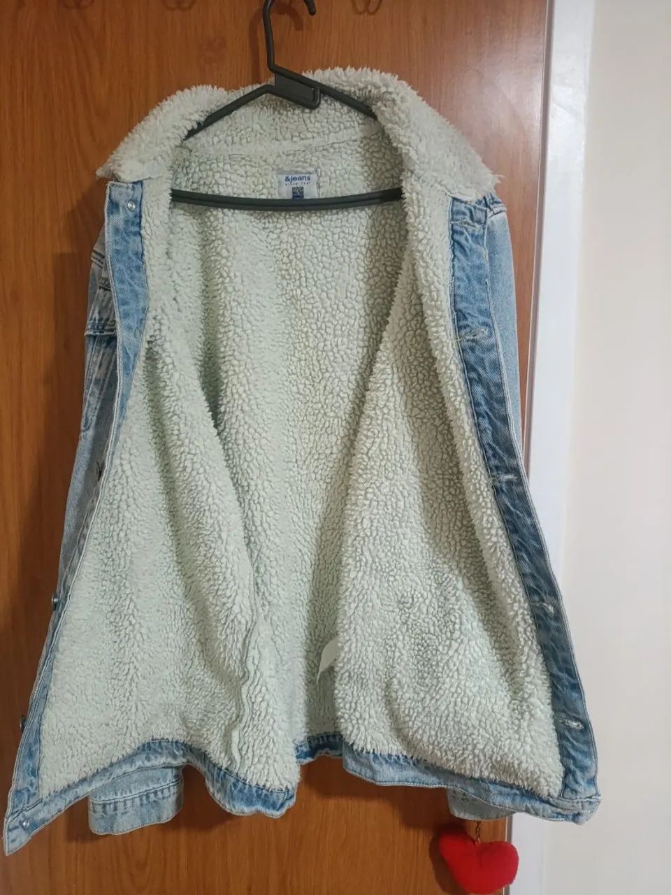 Jaqueta casaco jeans peluciada - Foto 3